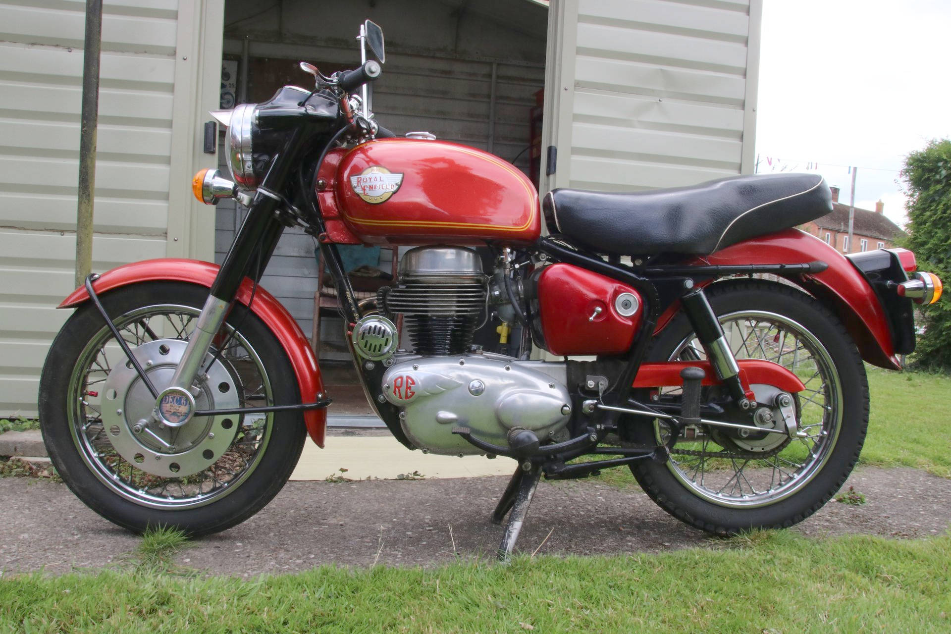 Image of 1961 royal enfield crusader for sale 001 <h2>2023-07-29 - Coming Soon!  Lovely, Original Condition 1961 Royal Enfield Crusader 250</h2>