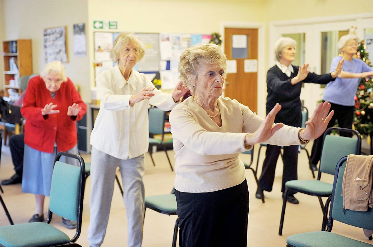 image shows: Appallingvicarbastard evicts anti-religious senior citizen tai chi group