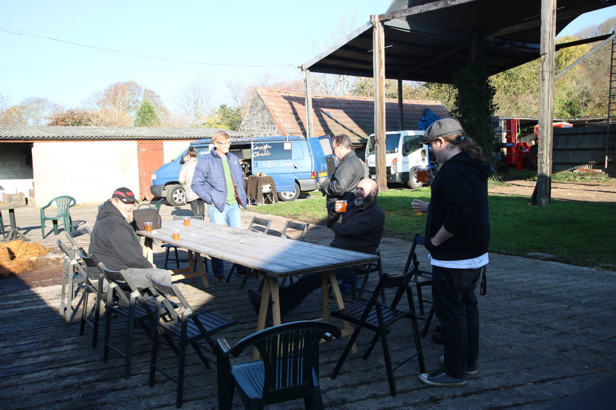 Image of cider and sunshine 001 <h2>2022-08-14 - West Croft Farm Cider Appreciation Day</h2>