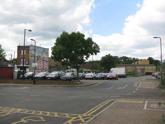 image shows: Could this car park in Penge be hiding an ancient monument?