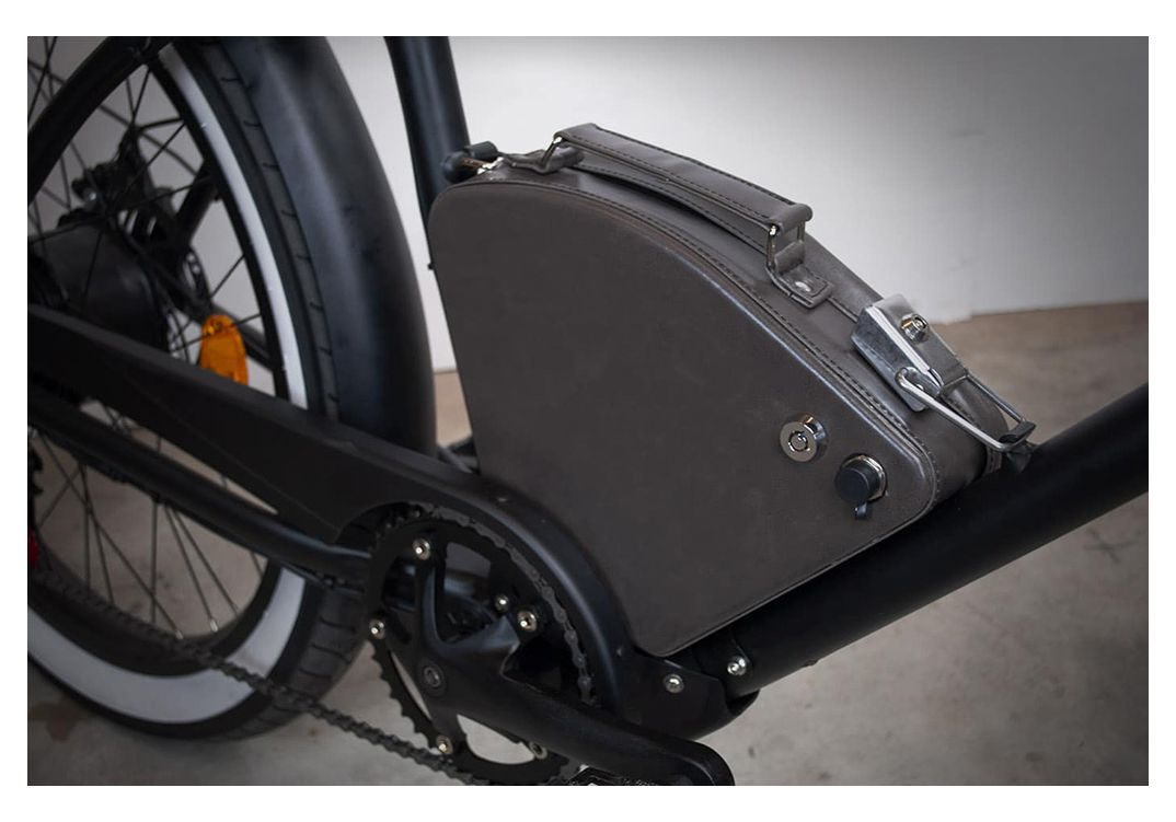 Rayvolt Clubman Electric Bike Detail Battery Pack MotorImage with link to high resolution version