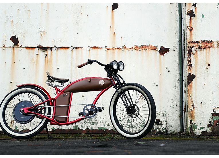 Rayvolt Cruzer Electric Bicycle Custom Finish 2Image with link to high resolution version