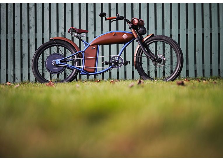 image shows: Rayvolt Cruzer Electric Bicycle Custom Finish 3