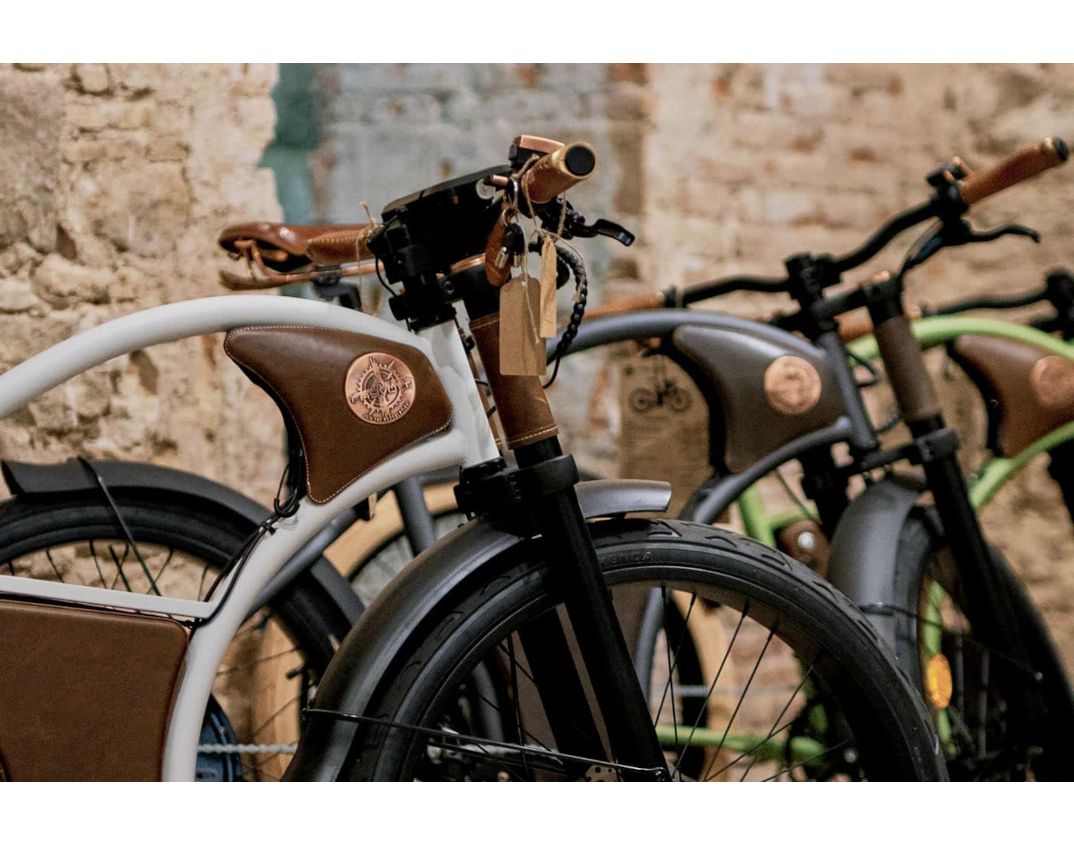 image shows: Rayvolt Torino Electric Bicycle Detail Frame