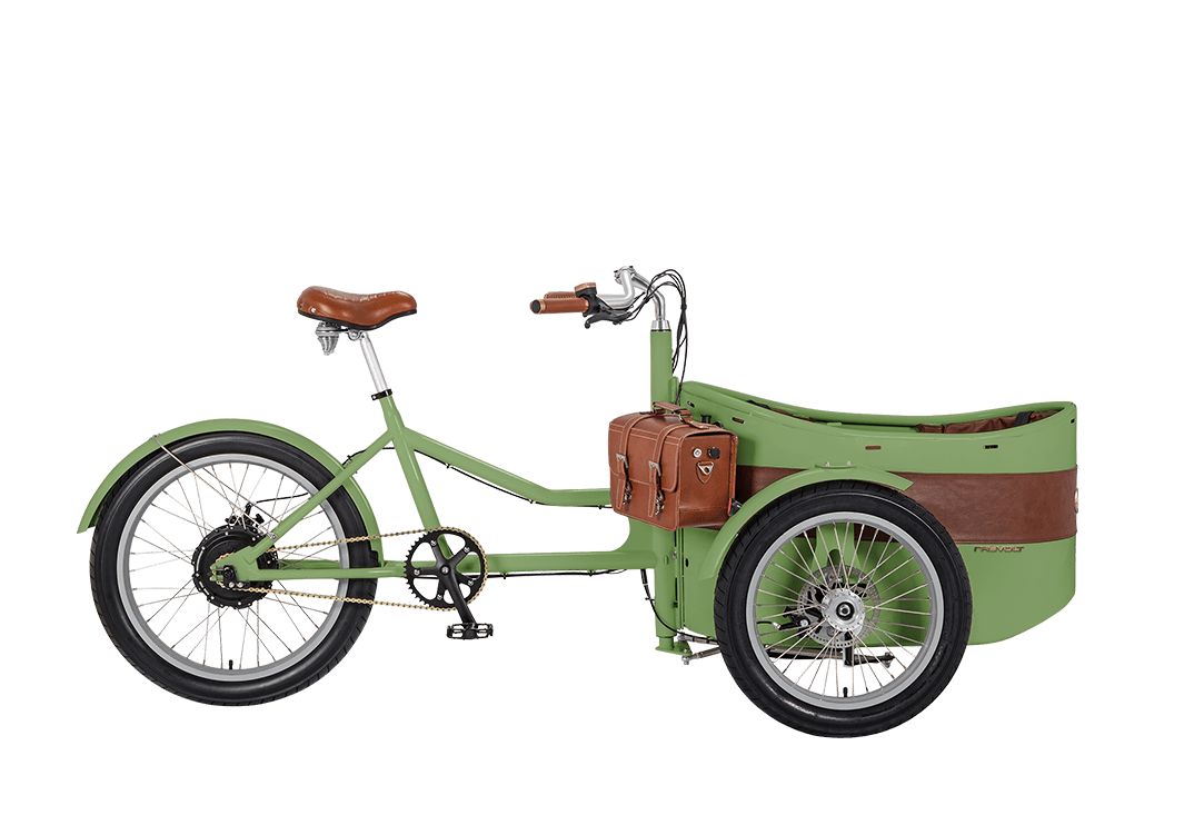 image shows: Rayvolt Trixie Electric Tricycle Green