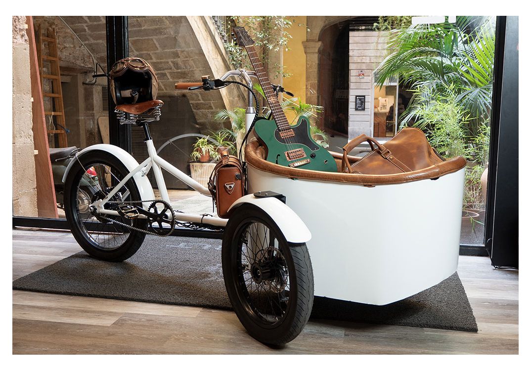 image shows: Rayvolt Trixie Electric Tricycle Lifestyle 1