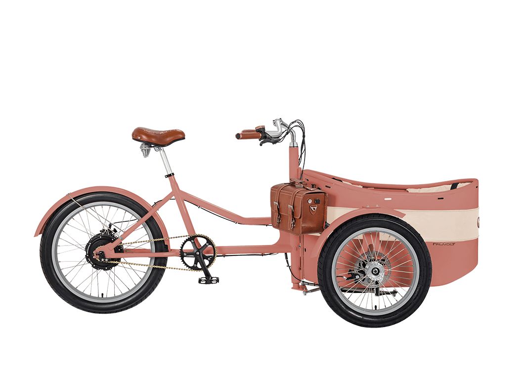 image shows: Rayvolt Trixie Electric Tricycle Pink