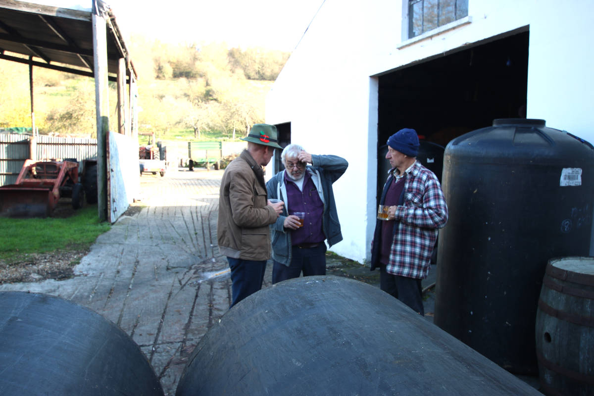 Image of technical cider talk 001 <h2>2022-08-14 - West Croft Farm Cider Appreciation Day</h2>