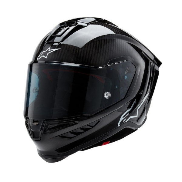 Alpinestars Supertech R10 Team Solid Colour Black Carbon Helmet Alpinestars Supertech R10 Team Solid Colour Black Carbon Helmet