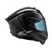 Alpinestars Supertech R10 Team Solid Colour Black Carbon Helmet Alpinestars Supertech R10 Team Solid Colour Black Carbon Helmet