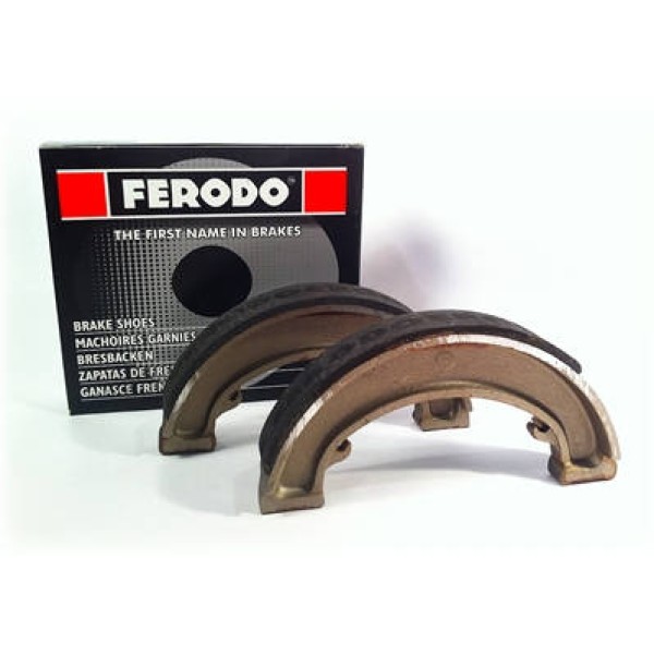 Ferodo Brake Shoes for BSA C15 & B40 Motorcycles