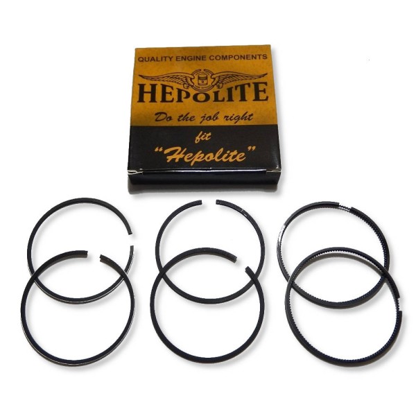 Hepolite Piston Rings for BSA A10 650cc Twin, all Models 1962-1973
