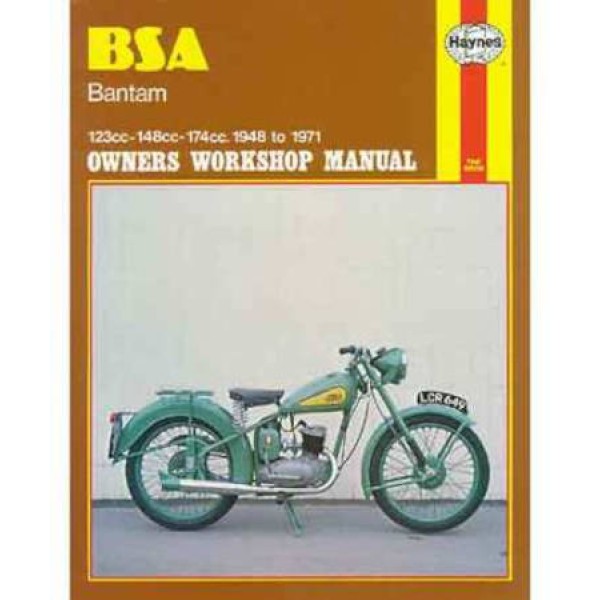 Haynes Classic British Motorcycle Manual - BSA Bantams 1948-1971