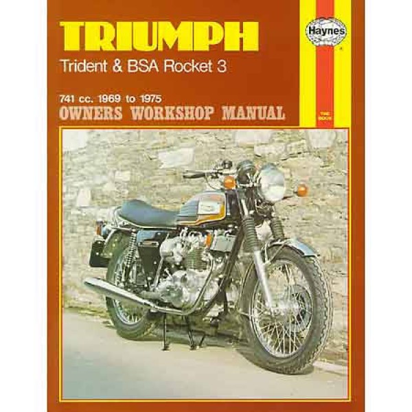 Haynes Classic British Motorcycle Manual - Triumph Trident, BSA Rocket 3