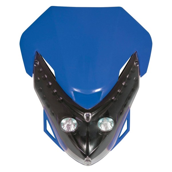 Spectre Universal Headlight Fairing in Blue