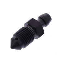BLack Anodised Titanium Bleed Nipple, Grimeca, AJP Brake Calipers, M10 x 1.0