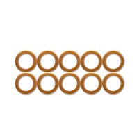 Pack of 10 Copper Crush Washers