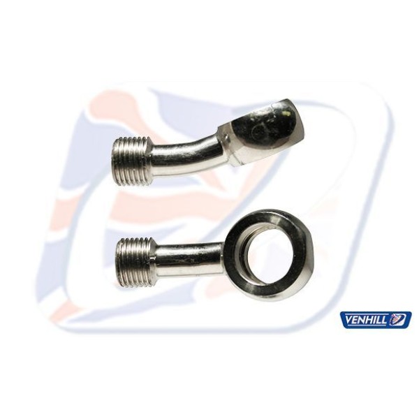 Venhill Power Hose Plus Hydraulic Brake & Clutch Hose Banjo Connector 20 Degree