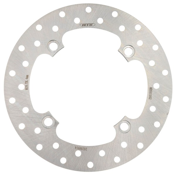 MTX Performance Brake Disc Rear Solid Round Honda MD6002 #01002