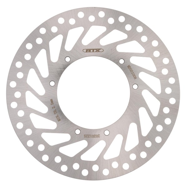 MTX Performance Brake Disc Front Solid Round Honda MD6037 #01008