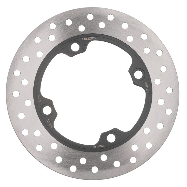 MTX Performance Brake Disc Rear Solid Round Honda MD1004 #01012