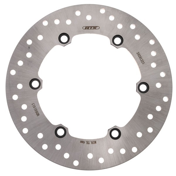 MTX Performance Brake Disc Rear Solid Round Honda MD1174 #01015