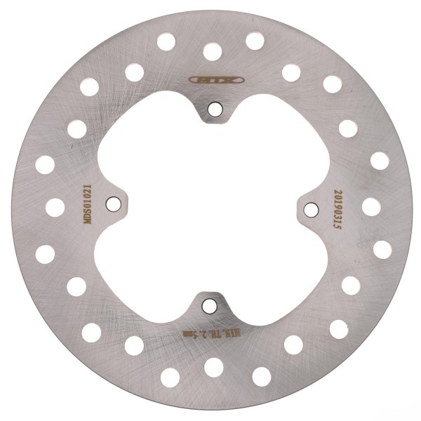 MTX Performance Brake Disc Rear Solid Round Honda MD6005 #01021