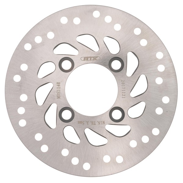 MTX Performance Brake Disc Rear Solid Round Honda MD1184 #01029