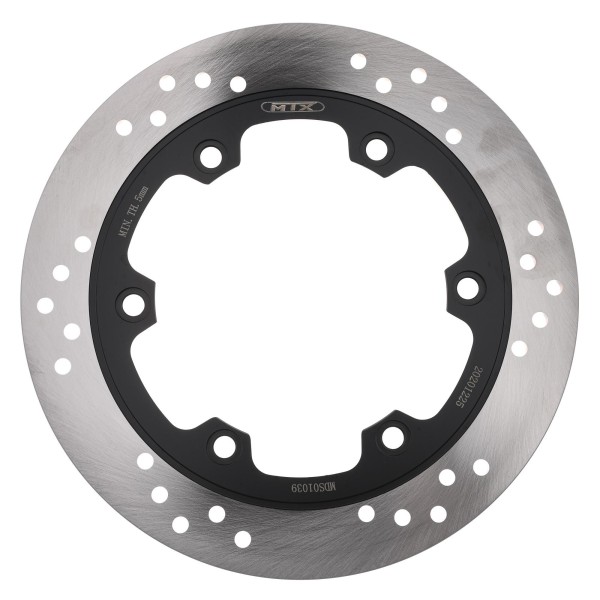 MTX Performance Brake Disc Rear Solid Round Honda MD1016 #01039