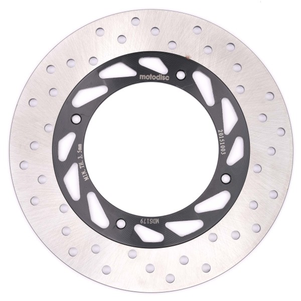 MTX Performance Brake Disc Rear Solid Round Honda MD6099 #01045