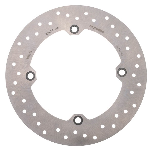 MTX Performance Brake Disc Rear Solid Round Honda MD6103 #01048