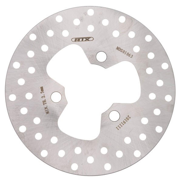 MTX Performance ATV Brake Disc Front Solid Round Honda MD6006 #01063