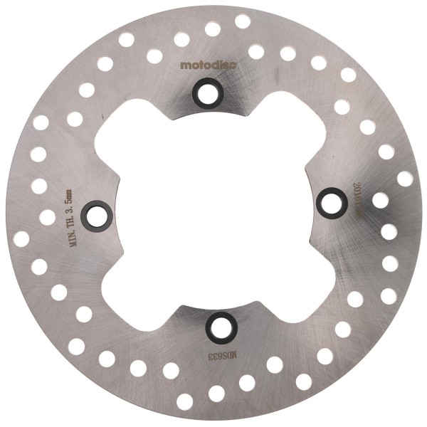 MTX Performance ATV Brake Disc Rear Solid Round Honda MD6164 #01069