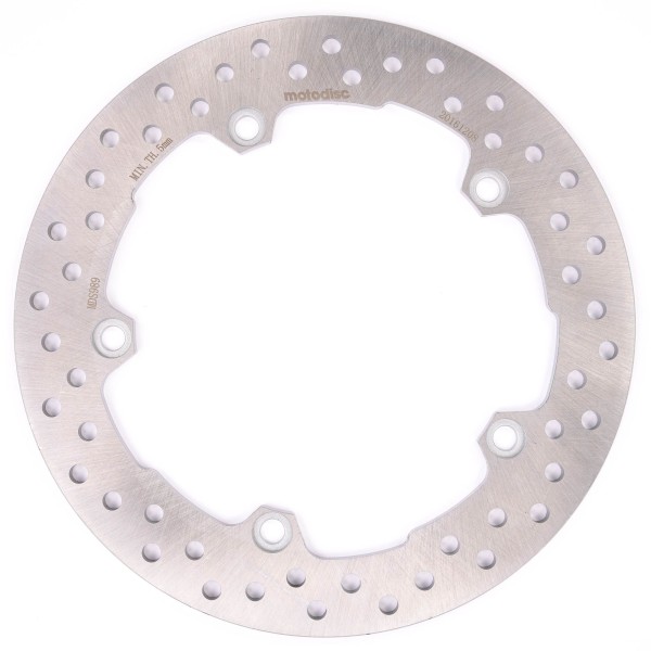 MTX Performance Brake Disc Rear Solid Round Honda MD1175 #01078