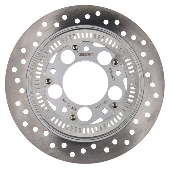 MTX Performance Brake Disc Rear Solid Round Honda MD1190 #01097