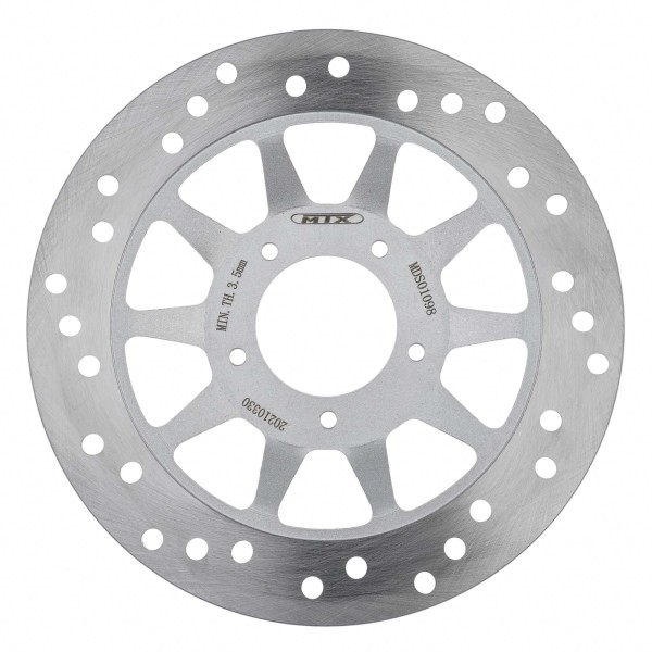 MTX Performance Brake Disc Front Solid Round Honda #01098