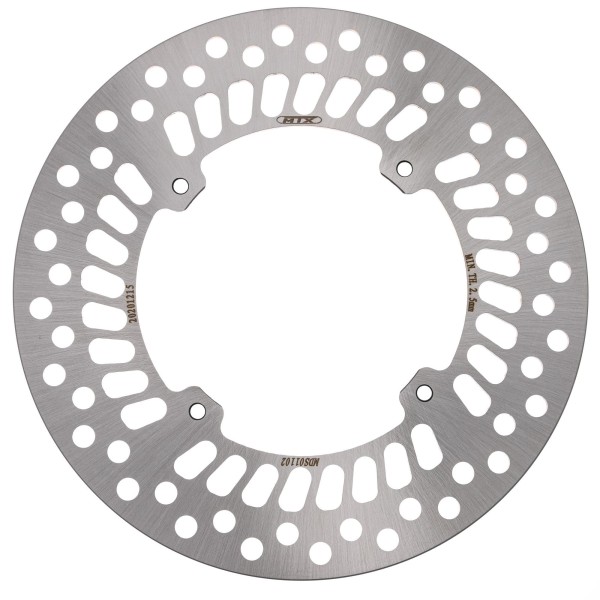 MTX Performance Brake Disc Front Solid Round Honda MD6001 #01102