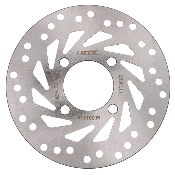 MTX Performance Brake Disc Front Solid Round Honda #01113