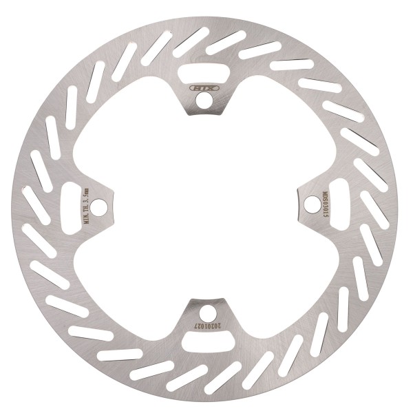 MTX Performance Brake Disc Rear Solid Round Kawasaki Suzuki MD6208 #03015