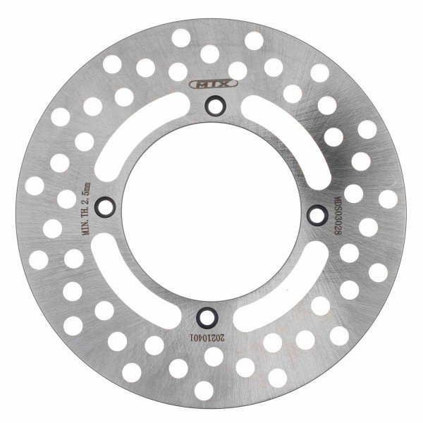 MTX Performance Brake Disc Rear Solid Round Kawasaki Suzuki MD6025 #03028
