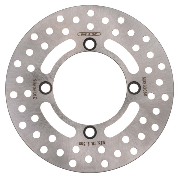 MTX Performance Brake Disc Front Solid Round Kawasaki Suzuki MD6166 #03060