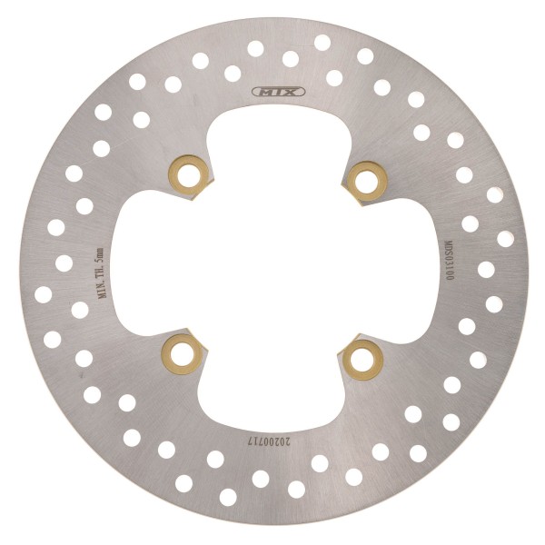 MTX Performance Brake Disc Rear Solid Round Kawasaki MD4142 #03100