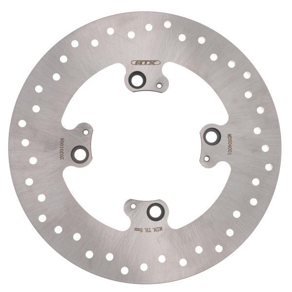 MTX Performance Brake Disc Rear Solid Round Triumph MD820 #04001