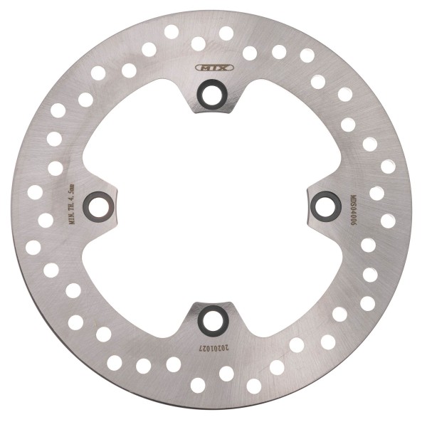MTX Performance Brake Disc Rear Solid Round Triumph MD648 #04006
