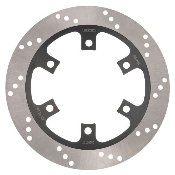 MTX Performance Brake Disc Rear Solid Round Triumph MD641 #04008