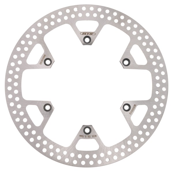 MTX Performance Brake Disc Rear Solid Round Suzuki MD6157 #05012