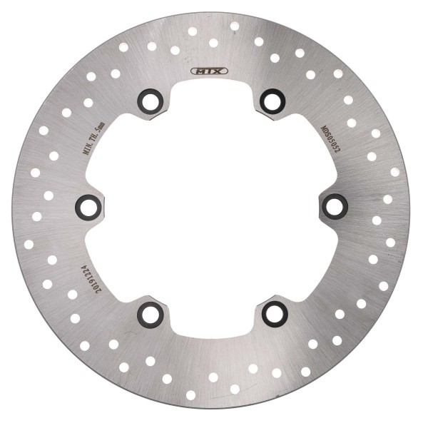 MTX Performance Brake Disc Rear Solid Round Suzuki MD3099 #05052
