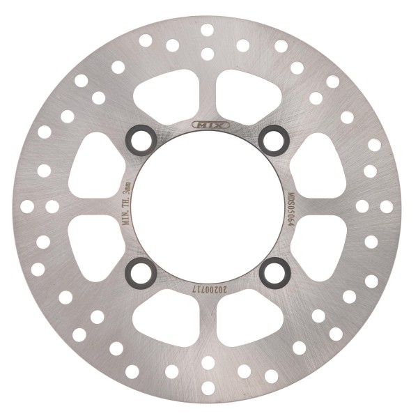 MTX Performance ATV Brake Disc Front Solid Round Suzuki MD6145 #05064