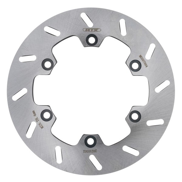 MTX Performance Brake Disc Rear Solid Round Yamaha MD6121 #07004