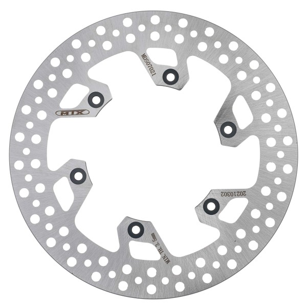 MTX Performance Brake Disc Rear Solid Round Yamaha MD6190 #07021